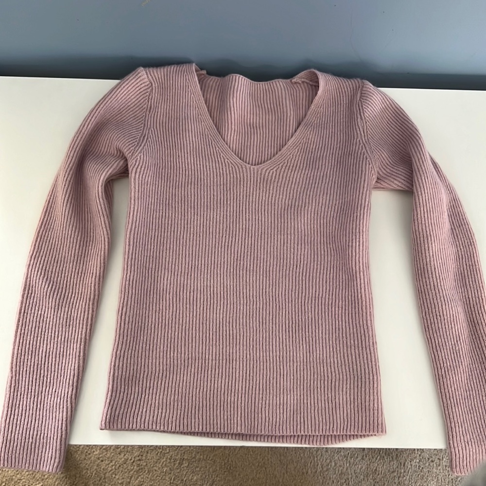 New purple sweater